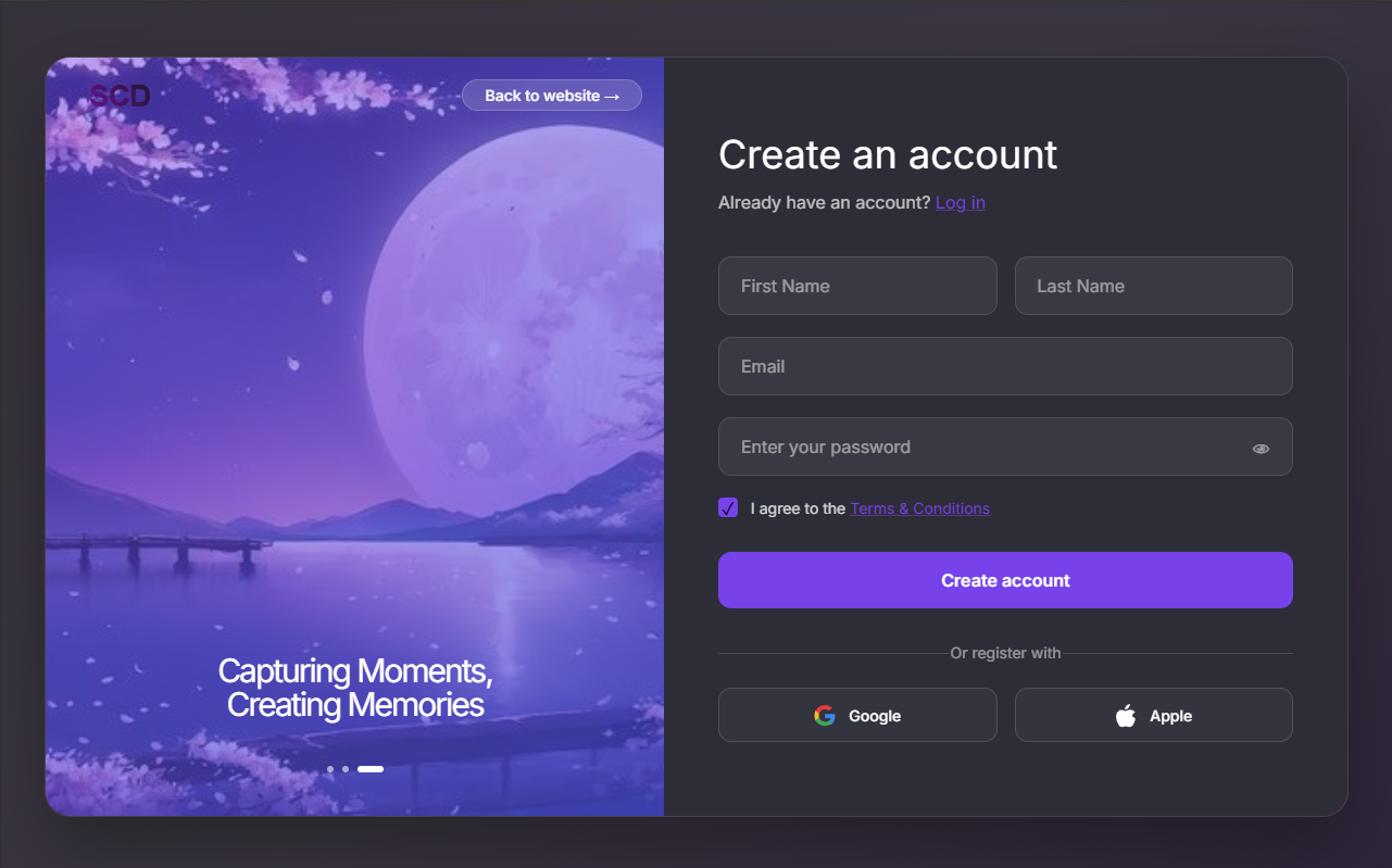 Clean Login