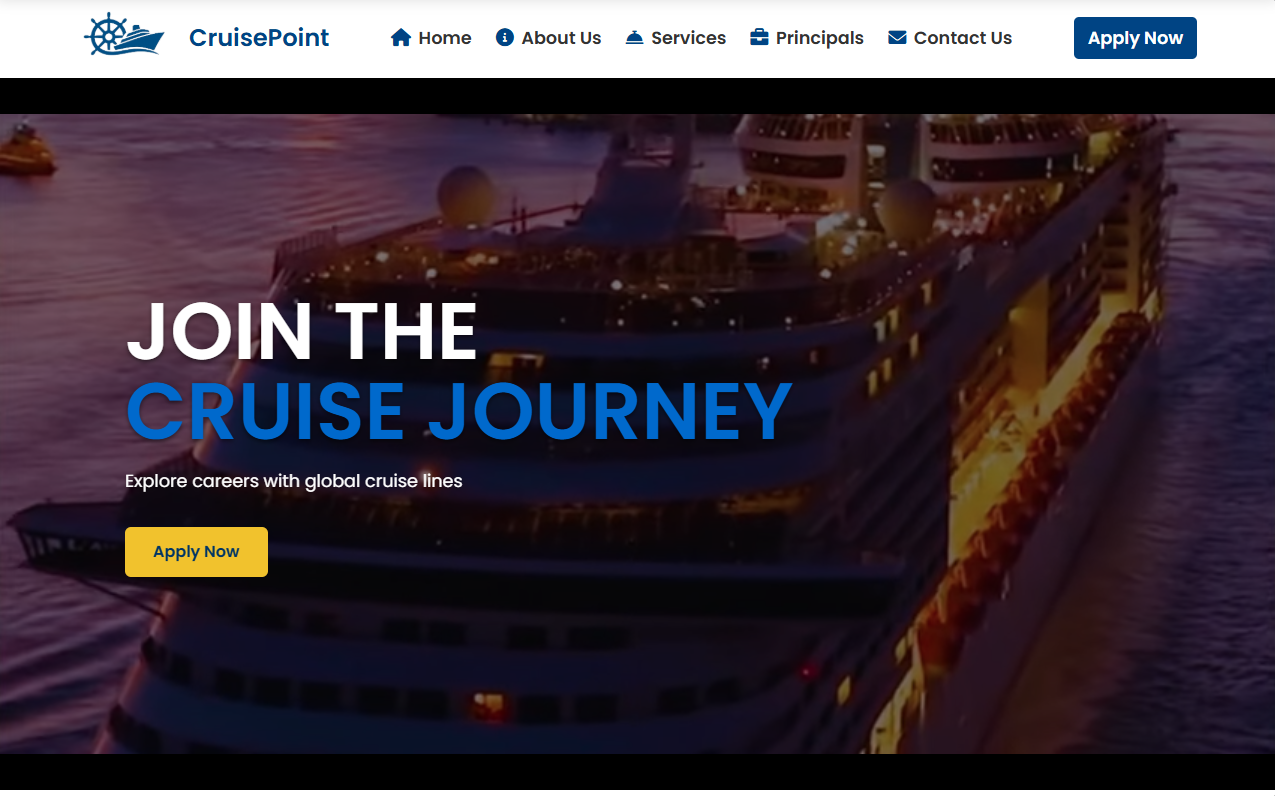 CruisePoint Hero Section
